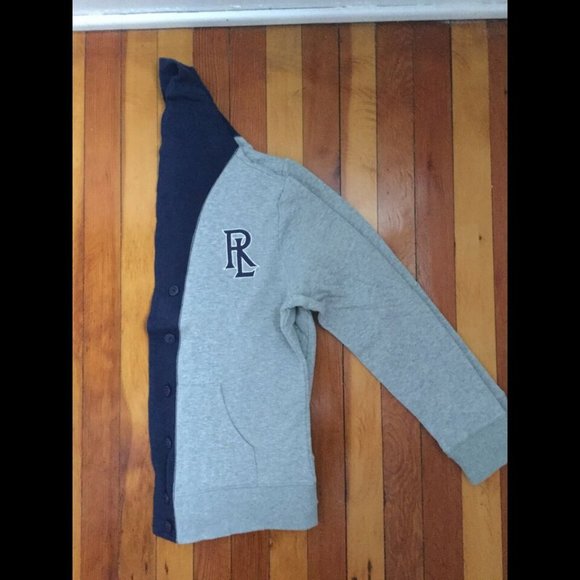 Ralph Lauren Button Front Sweatshirt - Picture 4 of 5
